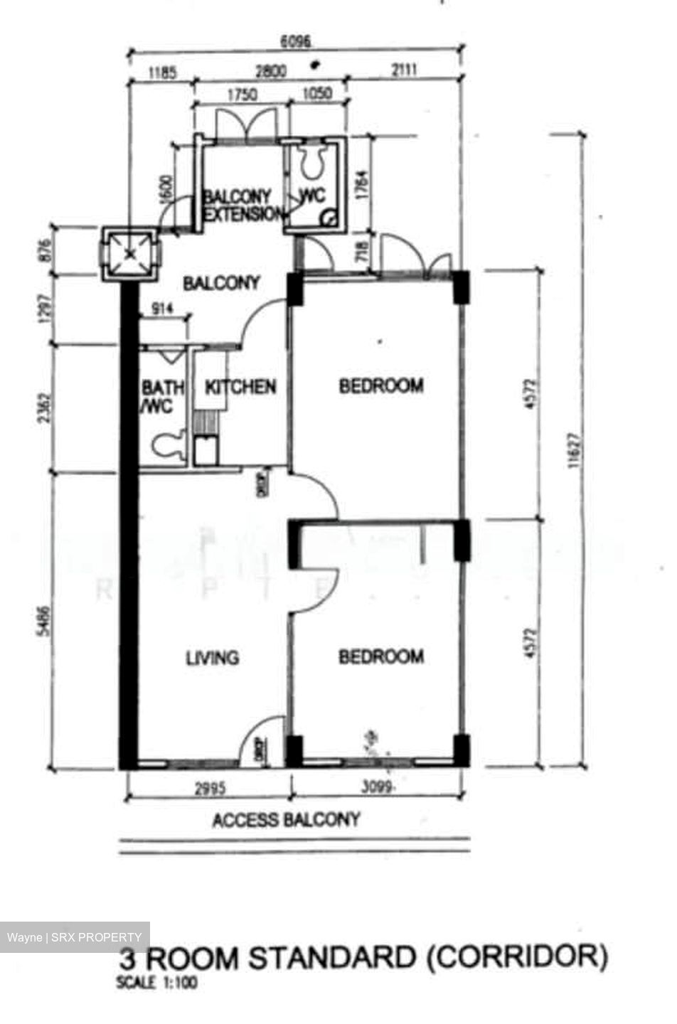 Blk 83 Commonwealth Heights (Queenstown), HDB 3 Rooms #570023231